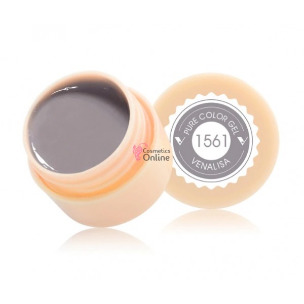 Gel UV / LED Venalisa color pentru unghii 5gr Cod 1561 Rose Dark